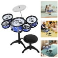 thumbnail image 4 of 1 Ensemble Mini Pile Jazz pour Enfants, Instruments de Musique Réalistes pour Tout-Petits, Kit de Pile Amusant pour Garçons et Filles, Jouet Musical pour Tout-Petits, 4 of 8