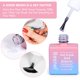 thumbnail image 4 of Removedor de esmalte de uñas en gel BESNEL, paquete de 3 unidades de 15 ml con kit de herramientas, 4 of 7