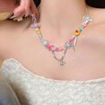 thumbnail image 1 of Ruifaya Collar con colgante de cadena de clavícula de color caramelo y joyería colorida✨y I2, 1 of 7