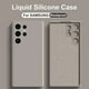 thumbnail image 2 of Luxury Liquid Silicone Phone Case For Samsung Galaxy S22 S21 S23 S24 Ultra A34 A52 A54 5G Cases Shockproof Protective Soft Cover, 2 of 5