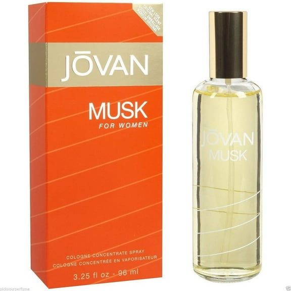 Jovan Musk Cologne Concentrate Spray for Women 3.25 oz (Pack of 4)