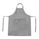 thumbnail image 1 of Delantal de cocina Delantal para barbacoa Fácil de limpiar Capacidad de soporte fuerte Delantal de lavandería Delantal con pechera para suministros Gris, 1 of 9