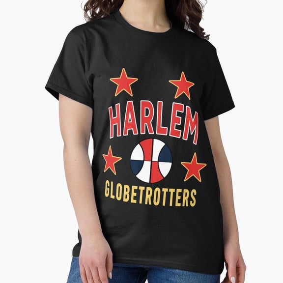Retro Harlem Show Team Basketball Trick Art Fun Performance Style Unisex T-Shirt, up to size 5XL