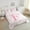 Pink F, variant on Pink Bow Comforter Set,Princess Style Bowknot Love Hearts Girly Fairy Bedding Set Teens,Initial Letter B Chic Romantic Down Comforter,Kawaii Pink,2 Pcs 1 Pillowcase