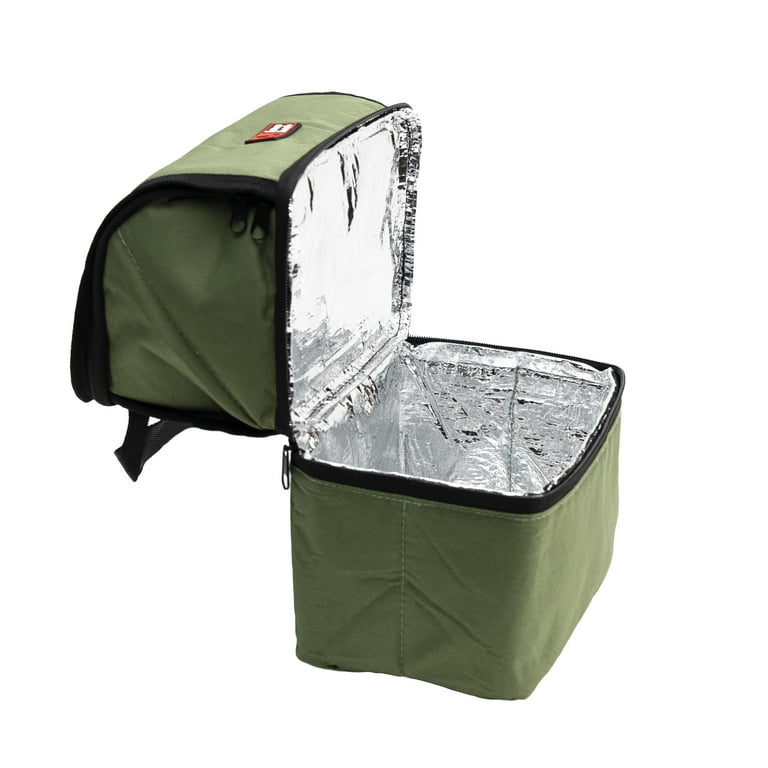 Lava Lunch, Hunter Green Thermal Lunch Box with Insulated Warm & Cold  Compartments, Includes Heat Packs for Added Warmth