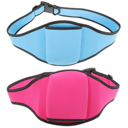 

2pcs Mic Belt Bags Microphone Carrier Pouch Microphone Belt Bag Adjustable Belt Strap