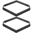 thumbnail image 1 of 2Pcs Billiard Ball Holder Table Pool Ball Rack 9-Ball Diamond Billiard Rack Billiards Frames, 1 of 8