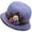Gray, variant on Winter Hat for Women, 21 inch Woolen Crochet Knitted Hat with Decorative Flowers Vintage Classic Bucket Hat Soft Winter Thermal Warm Hat Christmas Gifts for Women