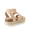 thumbnail image 3 of Sandalia DREAM PAIRS Cuña Espadrille con Tiras Nude Talle 8, 3 of 7