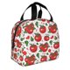 thumbnail image 2 of Easygdp Hand Drawn Tomatoes Bolsa Térmica Premium - Tela Oxford Impermeable, Gran Capacidad, Bolsillo Frontal, Unisex para Trabajo, Escuela, Actividades al Aire Libre y Picnics, 2 of 8