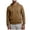 Brown EMORLK3, variant on Zip Up Hoodie for Men Long Sleeve Hooded Sweatshirt with Side Zipper Cutout Outerwear