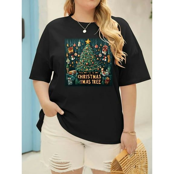 NIJIANKEHAN Too Hot Christmas Sweaters Funny Xmas Men Women Family T-Shirt 0XL