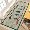 thumbnail image 5 of PALIFEUR Christmas Rugs for Living Room, 50 x 20 Inch Holiday Snowflake Decor Area Rug for Bedroom, Non Slip Washable Christmas Living Room Rug for Festival Party Decorations, 5 of 7