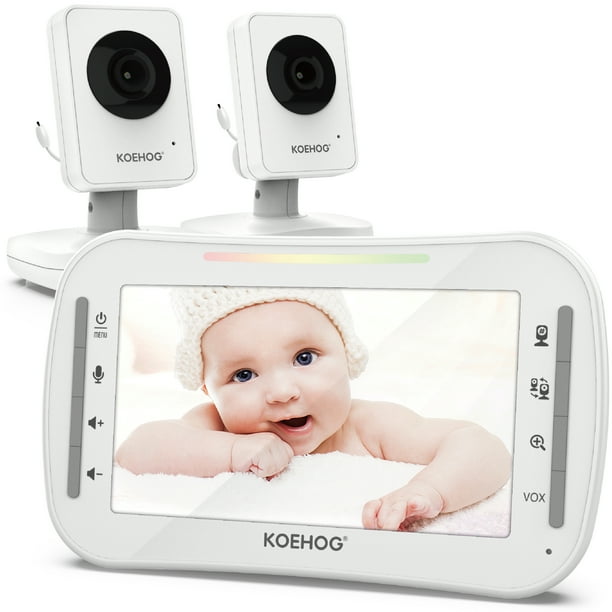 K2 Video Baby Monitor With 5 High Resolution Screen And Two Cameras Walmart Com Walmart Com