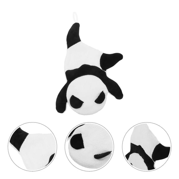 COMPUKAS Coral Fleece Animal Hand Towel, Cute Water-Absorbent Kitchen Towel, Soft and , 1 Pack