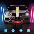 thumbnail image 5 of IVBDQV H11/H9 LED Headlight Bulbs For Toyota Tacoma 2016-2020 High/Low Beam 6000K Bright White, 5 of 13