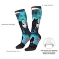 thumbnail image 6 of Cauagu Artistic Moon Valley Wolf Print Women's Men's Ankle Socks 1-pack Casual Athletic Socks for Unisex Adult Moisture-Wicking Socks for Daily Wear/Running/Sport, 6 of 8