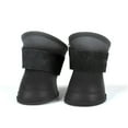 thumbnail image 1 of Botas impermeables antideslizantes de silicona para perros, talla XL en color negro, ideales para nieve y lluvia., 1 of 6