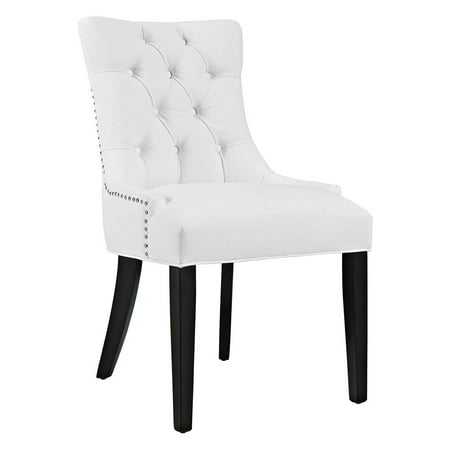 Regent Vinyl Dining Chair White - Modway