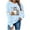 Halloween Sweatshirt-Light Blue, variant on Sweatshirt for Women Halloween Spooky Season Ghost Pumpkin Graphic Pullover Tops Long Sleeve Cute Crewneck T-Shirt Family Oversized Embroidered Graphic Shirt 2025 Funny Festival Fall OutfitsXdegoge