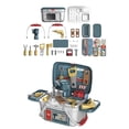 thumbnail image 2 of Bwiyojiz Educational Toys Family Set Puzzle Cooking Kitchen Dressing Table Toolbox Medicals Box Simulation Toy, Gifts for Friend, Blue, 2 of 5