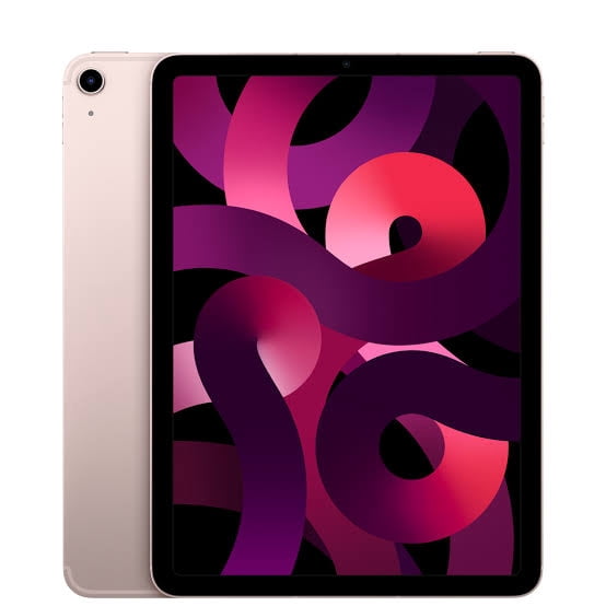 iPad Air 5th Gen セルラー 64GB BT100% 2022 Apple iPad Air 10.9-inch, 64GB, Wi-Fi, Pink, 5th Gen with M1