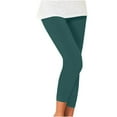 thumbnail image 2 of Ierhent Yoga Leggings Women's Seamless Shaping Leggings(Green,4XL), 2 of 4
