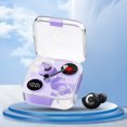 thumbnail image 2 of Audífonos Inalámbricos Bluetooth 5.3 de Transparente Auriculares con Microfono y Cargador USB+PD Tipo-C 33W Tmvgtek para iPhone Samsung Huawei Laptop, 2 of 5