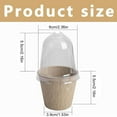 thumbnail image 2 of Yucurem 10Pcs Seedling Cup Plant Growing Cup Versatile Gardening Supplies Gardening Supplies (6cm No Holes), 2 of 10