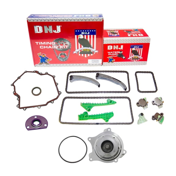 DNJ TK3164WP Timing Chain Kit with Water Pump Fits Cars & Trucks 06-11 Buick 4.6L V8 DOHC 32V