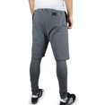 thumbnail image 3 of Blue Ocean Mens Stylish French Terry Layered Pants (bp-77), 3 of 4