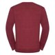 thumbnail image 2 of Russell Collection - Jersey / Sweater con cuello de pico Modelo Knitted Pullover hombre caballero (Arándano rojo mezcla) Russell UTBC1012_cranberrymarl, 2 of 2