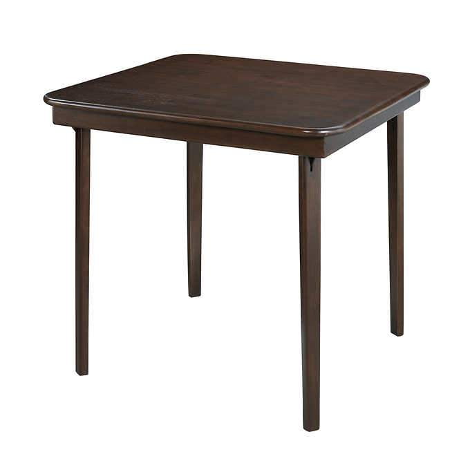 Stakmore wood folding table