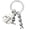 K338, variant on Yammee Chemistry Molecule Bag Pendant Alloy Keychain Molecular Structure Key Rings