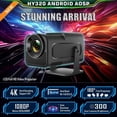 thumbnail image 2 of Proyector AIITA Y320 4K WiFi HD 1080p Resolución 390lm, 2 of 8