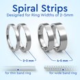 thumbnail image 3 of Ajustador de talla para anillos 5 STARS UNITED, paquete de 12, para bandas de 6 mm, 3 of 9