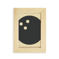 thumbnail image 1 of Marco de foto Unbranded Patrón de geometría simple de madera 5x7 pulgadas, 1 of 4