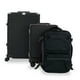 thumbnail image 2 of Maletas de Viaje 20 y 26 Pulgadas con Ruedas y Mochila para Equipaje de Mano y Cabina 10 kgs Candado TSA Color Negro ROLLWAY RW-LU04, 2 of 6