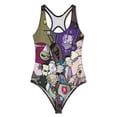 thumbnail image 3 of Invader Zim One-Piece Swimsuit Women Print Bathing Suit Swimwear Beach Outfit Swim Suits XL, 3 of 7