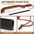 thumbnail image 3 of Cuchillo para pan Woodever, 2 unidades, rebanador de pan, masa madre, 16 cm, 3 of 9
