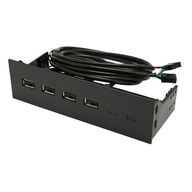 Panel frontal del concentrador USB 2.0 Nikou 5,25 pulgadas a prueba de futuro