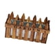 thumbnail image 4 of Soporte para macetas de madera con forma de valla, estante para macetas, jardinera decorativa para Color de la madera, 4 of 9
