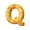Gold-Q, variant on RXIRUCGD Green 2D Acrylic Snowflake Alphabet Christmas Pendant - 26 Letter Ornaments for Winter Holiday Decor - Car Backpack Personalized Decorative Gift