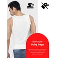 thumbnail image 3 of Starter Men's Breathable Tagless Tank Top Under Shirts, 6-Pack, 3 of 7