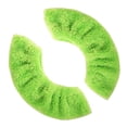 thumbnail image 6 of FONDOTIN 1 Pair Green Polyester Plush Skates Cover for Ice Skating and Prevention M, 6 of 8
