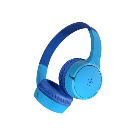 UPC: 0745883820443 | Belkin SoundForm Mini – Headphones with mic – on-ear – Bluetooth – wireless  wired – 3.5 mm jack – blue