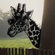 thumbnail image 5 of Estacas de metal con forma de jirafa para decoración de jardín, diseño de animales, de hierro, para exteriores, para árbol, patio, jardín, escultura de metal, regalo para inauguración de la casa,, 5 of 8