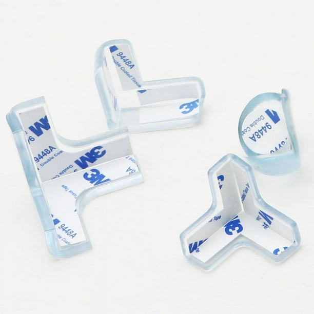 Protector de esquinas anticolisión para mesas, bolsa para esquinas, pegamento transparente para bordes de bebés, cubierta protectora para esquinas de vidrio, esquinas anticolisión para muebles