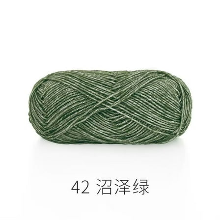 XmhyTop 50G Medium Worsted Weight Wool Yarn (142Yds), Soft Yarn Ideal for Crocheting & Knitting Projects, Dark Green