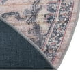 thumbnail image 6 of Unique Loom Nostalgia Collection Area Rug - Meknes (4' 1" Round Beige pink/Ivory), 6 of 7